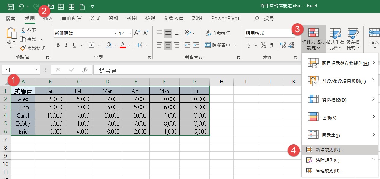 excel conditional