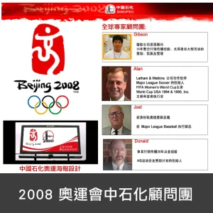 2008奧運會中石化顧問團_